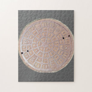 Puzzle - Manhole-Abdeckung