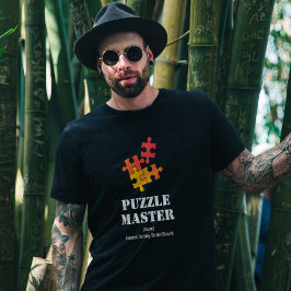 Puzzle Master Jigsaw-Liebhaber Lustige Aussage T-Shirt