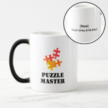 Puzzle Master Jigsaw-Liebhaber Lustige Aussage