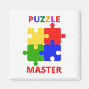 Puzzle Master Magnet