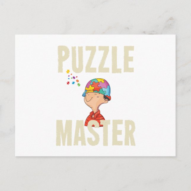 Puzzle Master Postcard Postkarte (Vorderseite)