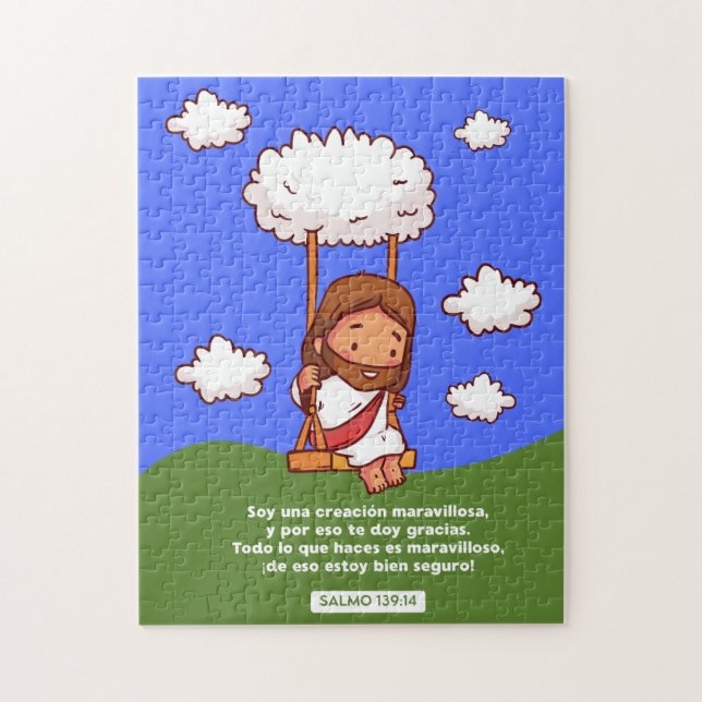 Puzzle - Mensaje cristiano (Vertikal)