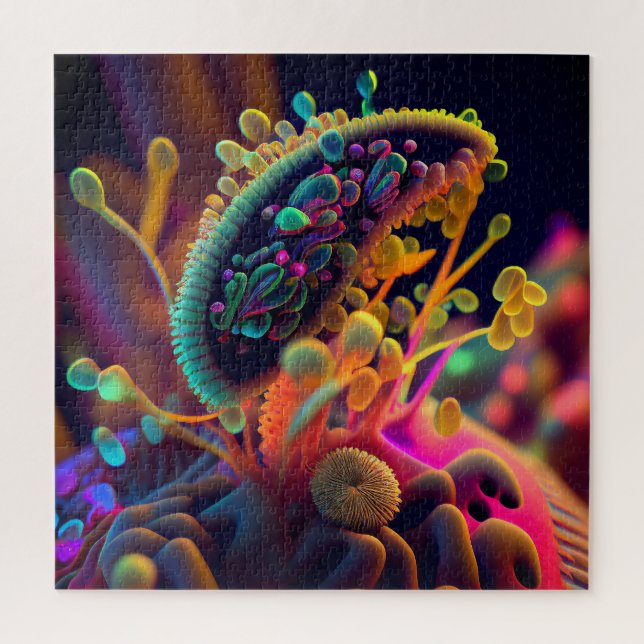 Puzzle mikroskopischer Kunst (Vertikal)