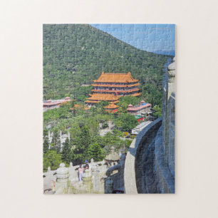 Puzzle mit Aussicht auf das Kloster Hong Kong Lant