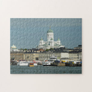 Puzzle mit Blick auf den Hafen von Helsinki
