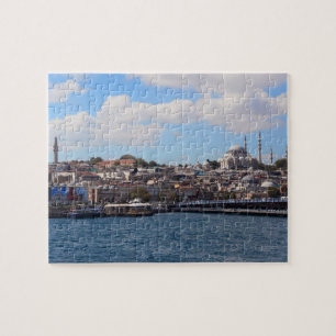 Puzzle mit Blick auf Stadt Istanbul