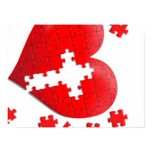 Puzzle mit christlicher Liebe