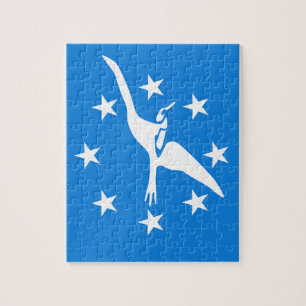 Puzzle mit der Flagge von Corpus Christi City