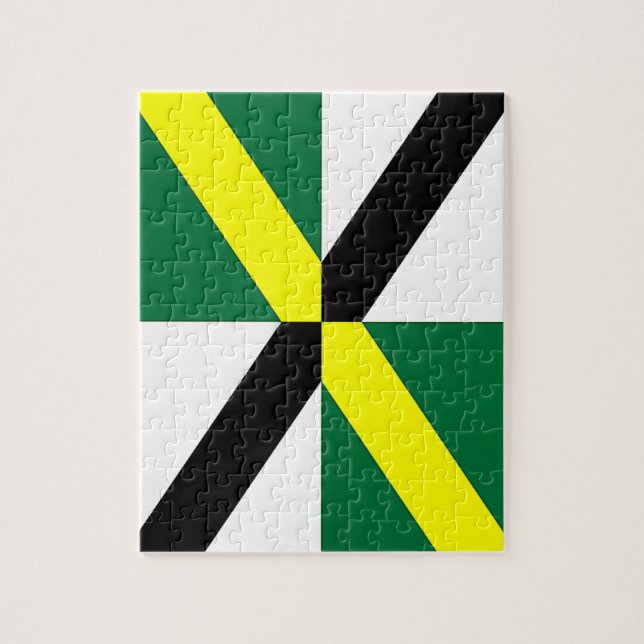 Puzzle mit der Flagge von Monterey City (Vertikal)