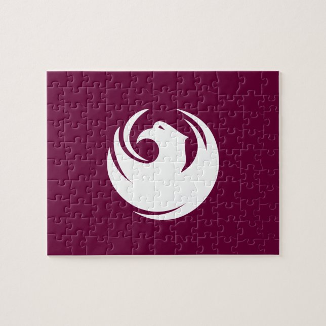 Puzzle mit der Flagge von Phoenix, Arizona (Horizontal)