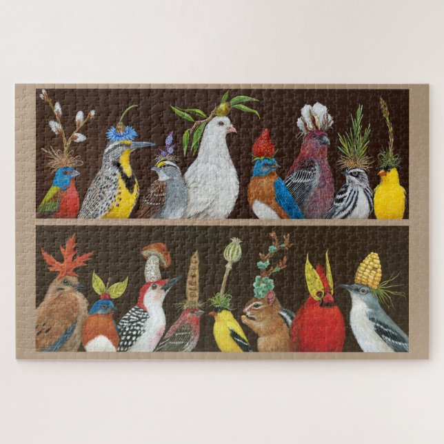 Puzzle mit doppeltem Party (Horizontal)