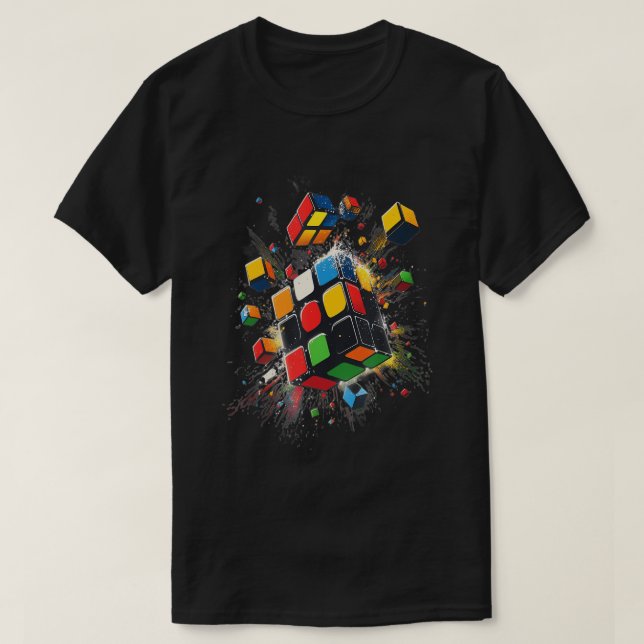 Puzzle mit explodierender Geschwindigkeit - Schmel T-Shirt (Design vorne)
