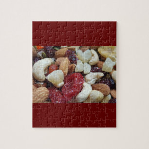 Puzzle mit Fruchtmischung