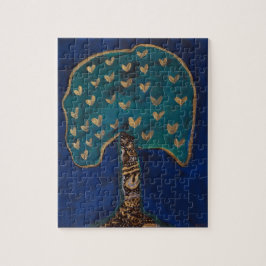 Puzzle mit Golden Hearts