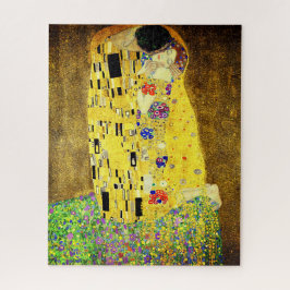 Puzzle mit Klimts Kuss