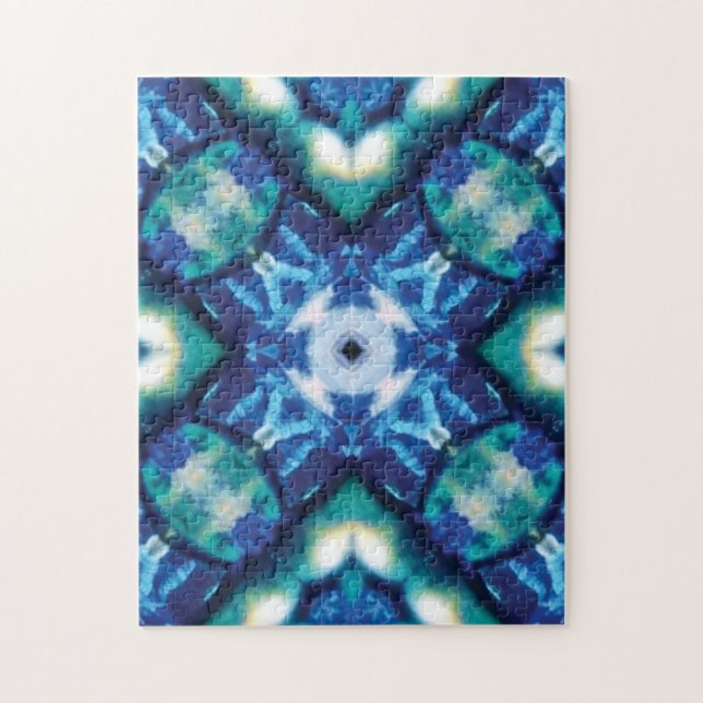 Puzzle mit kreativen Mustern (Vertikal)