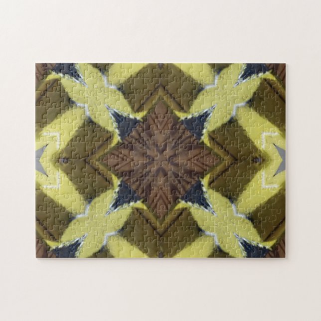 Puzzle mit kreativen Mustern (Horizontal)