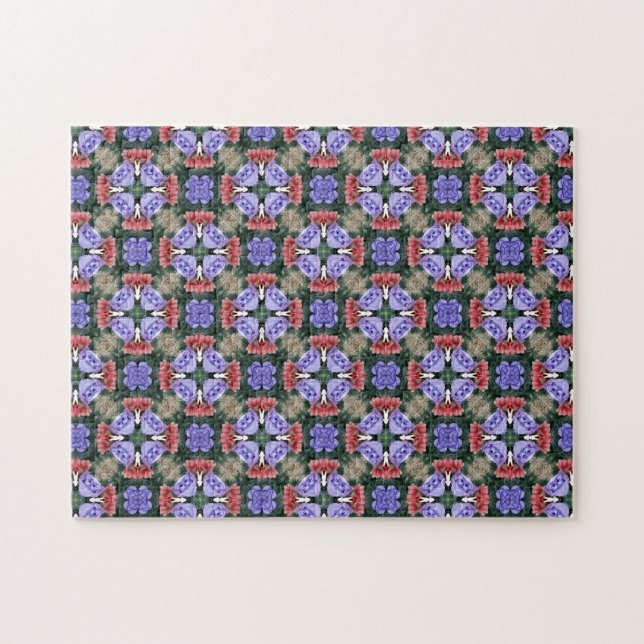 Puzzle mit kreativen Mustern (Horizontal)