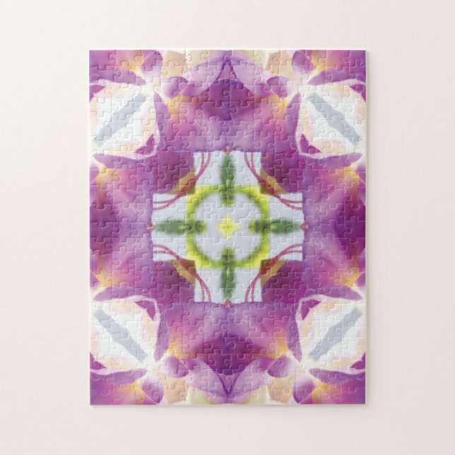 Puzzle mit kreativen Mustern (Vertikal)
