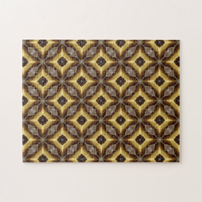 Puzzle mit kreativen Mustern (Horizontal)