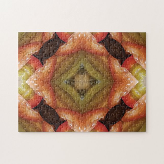 Puzzle mit kreativen Mustern (Horizontal)