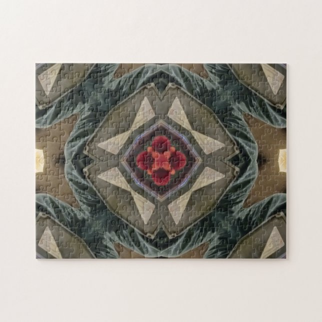 Puzzle mit kreativen Mustern (Horizontal)
