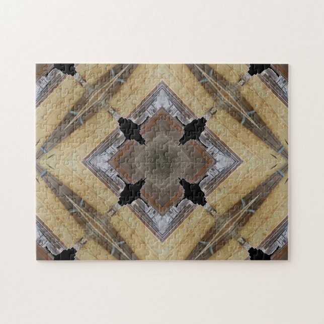 Puzzle mit kreativen Mustern (Horizontal)