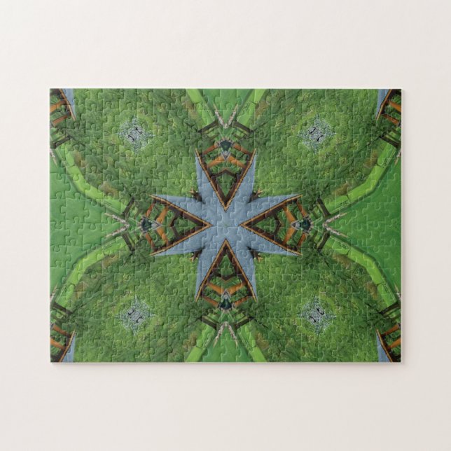 Puzzle mit kreativen Mustern (Horizontal)