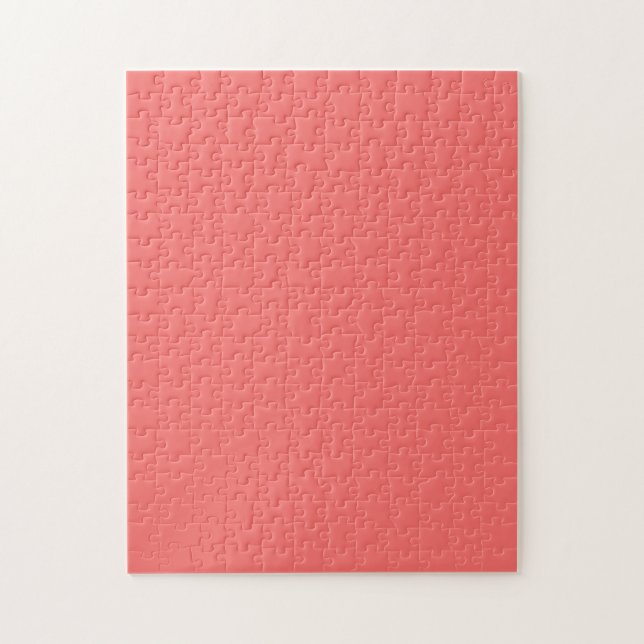Puzzle mit Lachs Rosa Hintergrund (Vertikal)
