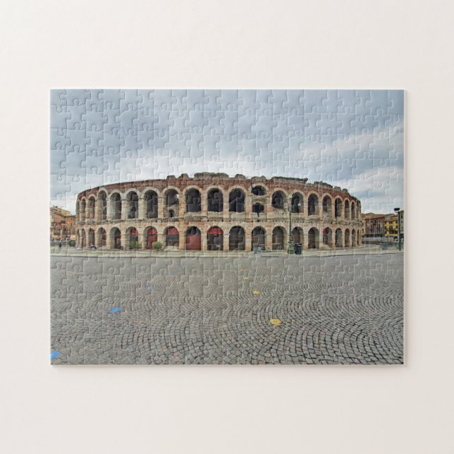 Puzzle mit Panoramablick auf die Arena von Verona (Horizontal)