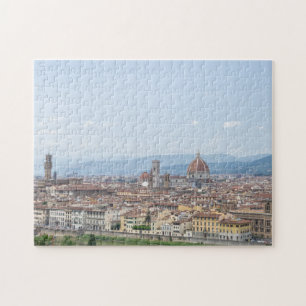 Puzzle mit Panoramablick auf Florenz