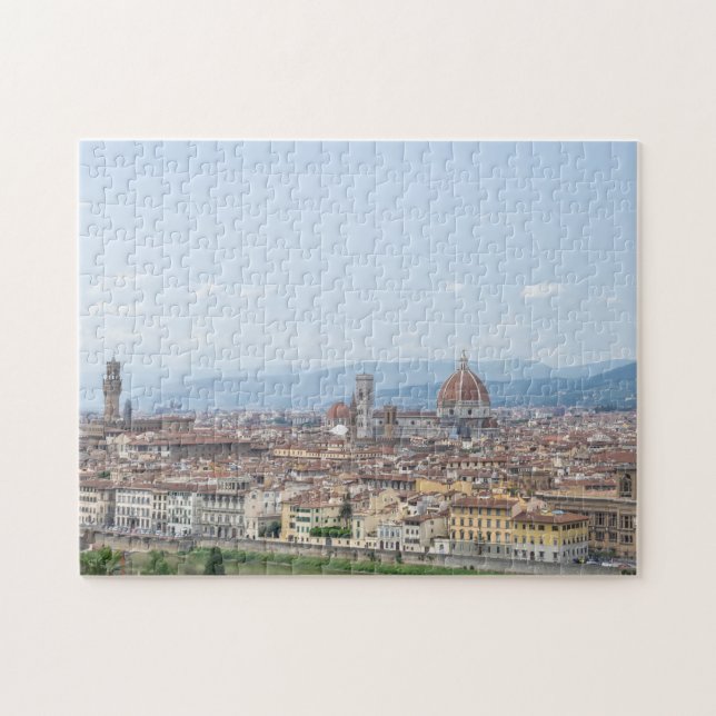 Puzzle mit Panoramablick auf Florenz (Horizontal)