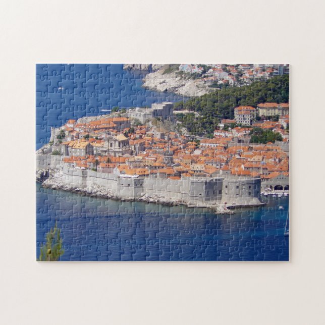 Puzzle mit Panoramablick aus Dubrovnik (Horizontal)