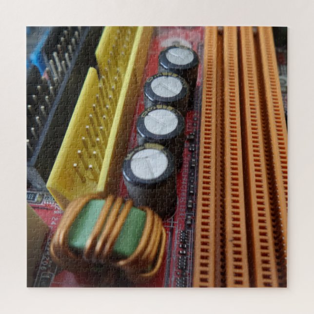 Puzzle mit Sockel und Circuit,676 Stk. (Vertikal)