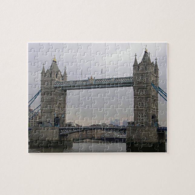 Puzzle mit Tower Bridge über der Themse (Horizontal)