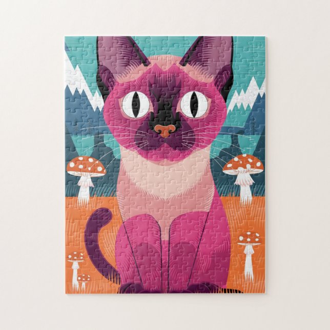 Puzzle | Moderen stylish jigsaw puzzle (Vertikal)