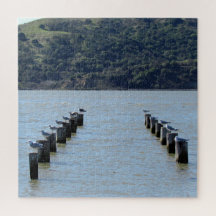 Puzzle - Möwen auf Pilzen