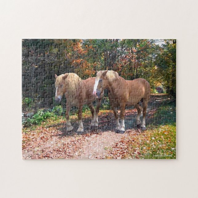 Puzzle "Napoleon & Josephine" (Horizontal)