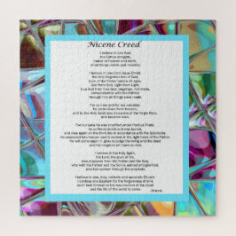 Puzzle Nicene Creed Christliche Glaubensbekenntnis