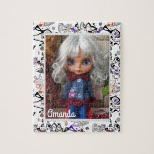 Puzzle, Niedliches Puzzle, Puppe Puzzle