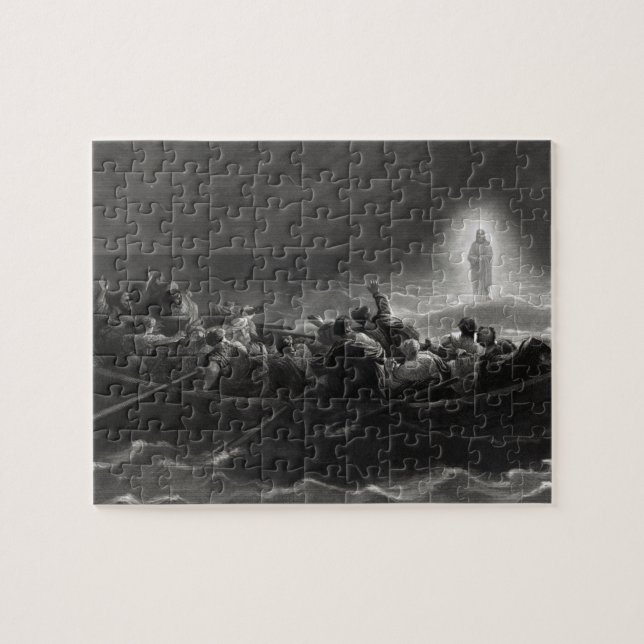 Puzzle "Night on the Sea of Galilee" (Horizontal)