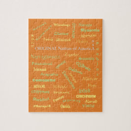 Puzzle of Native American Names, von MMETROPOLIM*