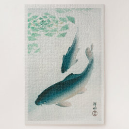 PUZZLE: OHARA KOSON : CARP/KOI 1926 PUZZLE