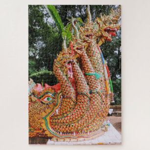 Puzzle orientalischer Drachen