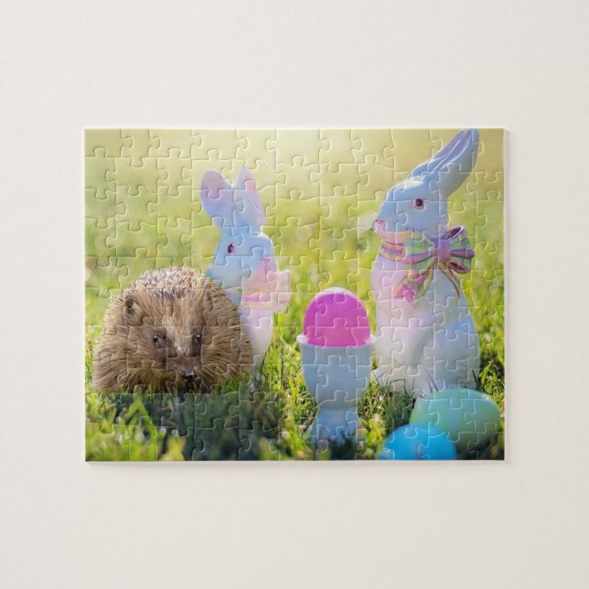 Puzzle Ostern-Igels (Horizontal)