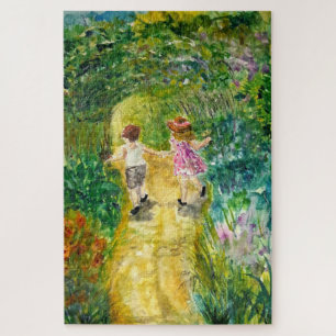 Puzzle painting Die besten Freunde - Glück
