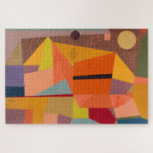 PUZZLE: PAUL KLEE : SCHÖNE BERGLANDSCHAFT PUZZLE