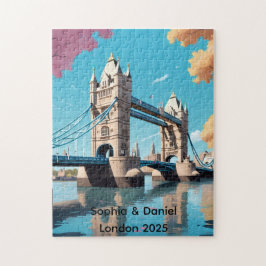 Puzzle personalisiert Tower Bridge