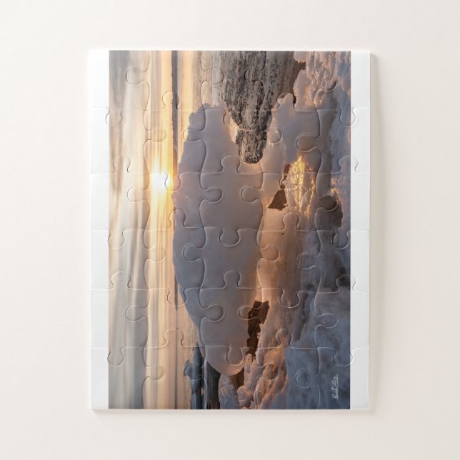 Puzzle photo glace en forme d'ours (Vertikal)