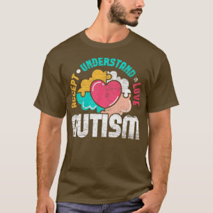Puzzle Piece Autismus Unterstützung Autismus Bewus T-Shirt